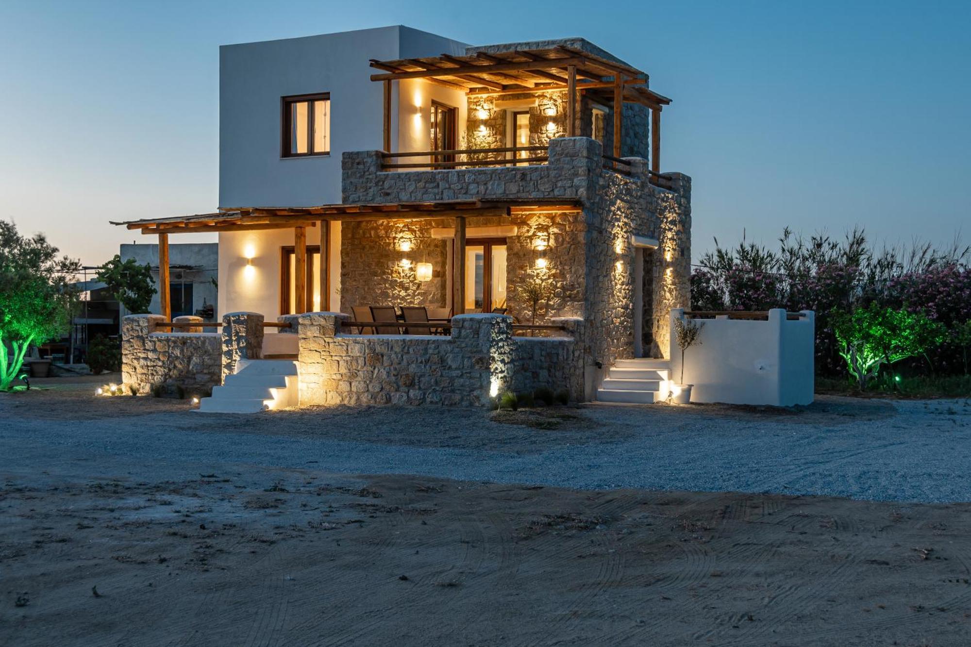 Maragkas Naxos Beachwalk Villa Plaka מראה חיצוני תמונה