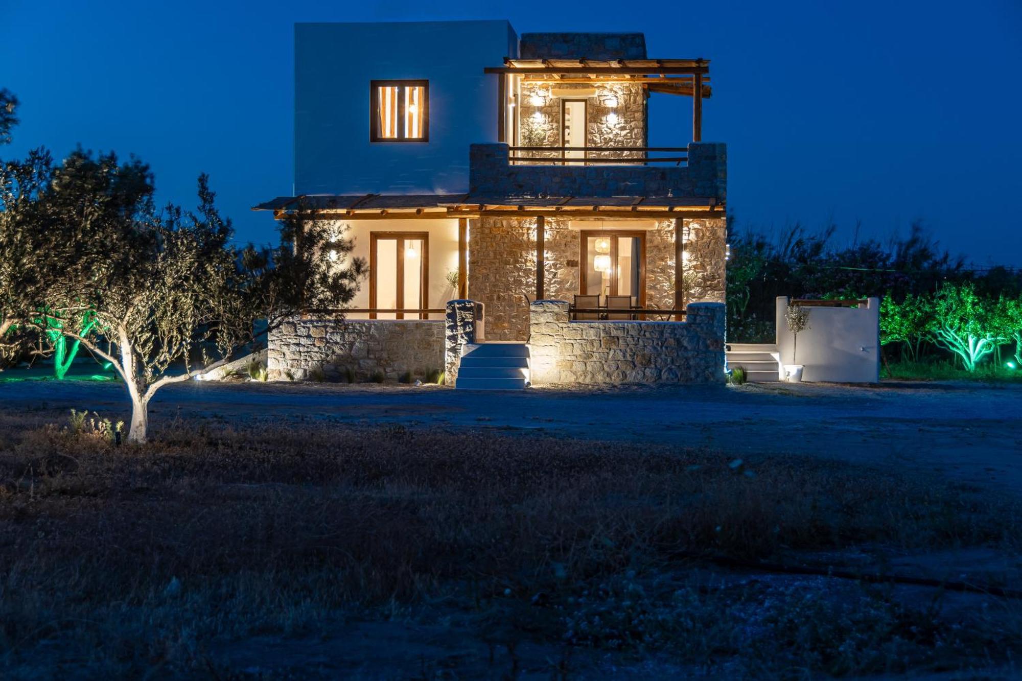 Maragkas Naxos Beachwalk Villa Plaka מראה חיצוני תמונה