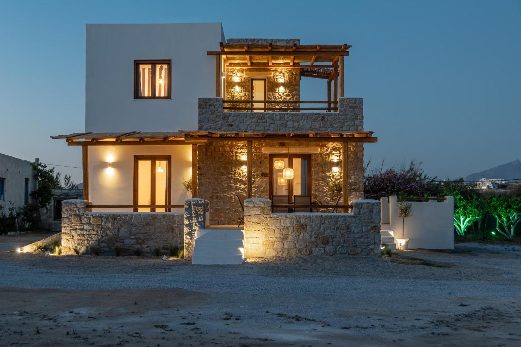 Maragkas Naxos Beachwalk Villa Plaka מראה חיצוני תמונה