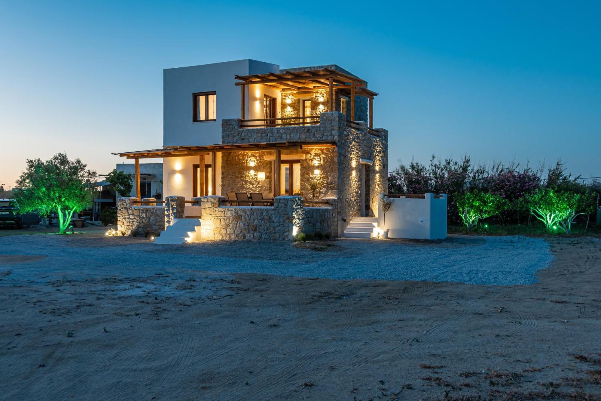Maragkas Naxos Beachwalk Villa Plaka מראה חיצוני תמונה