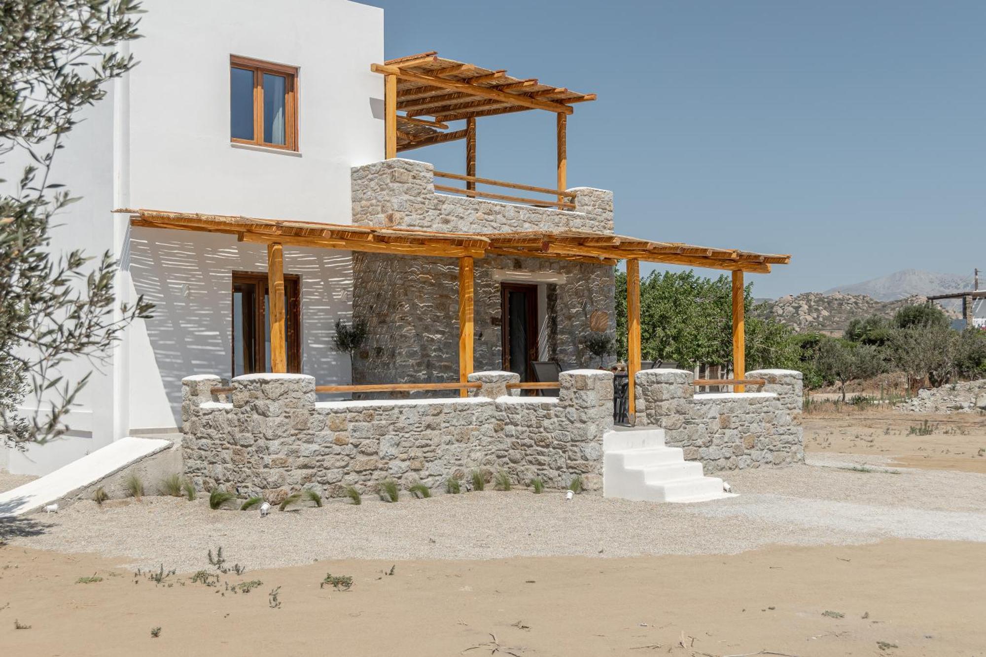 Maragkas Naxos Beachwalk Villa Plaka מראה חיצוני תמונה
