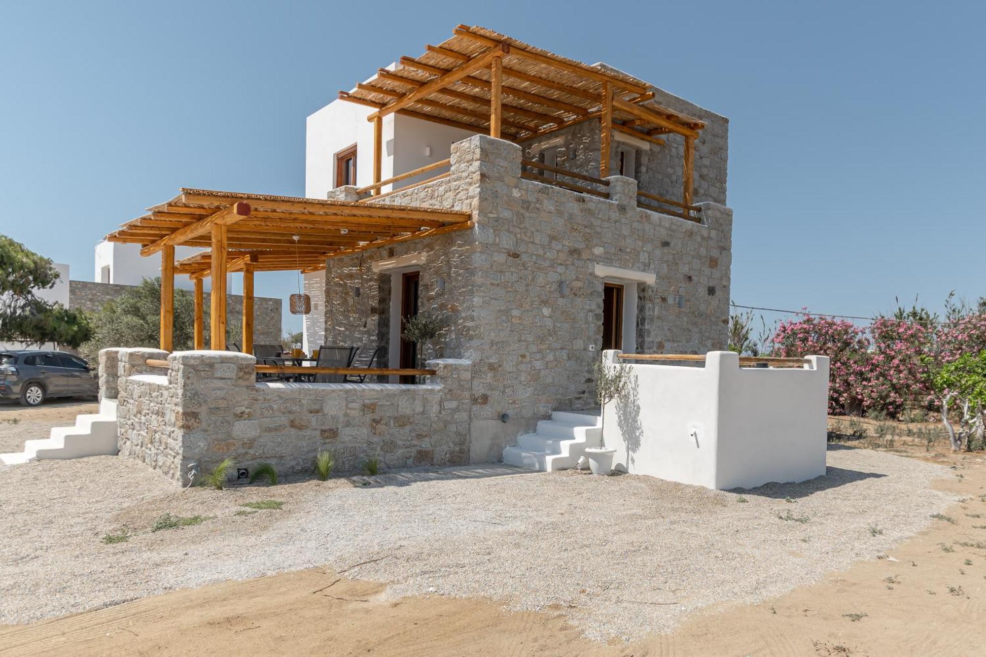 Maragkas Naxos Beachwalk Villa Plaka מראה חיצוני תמונה