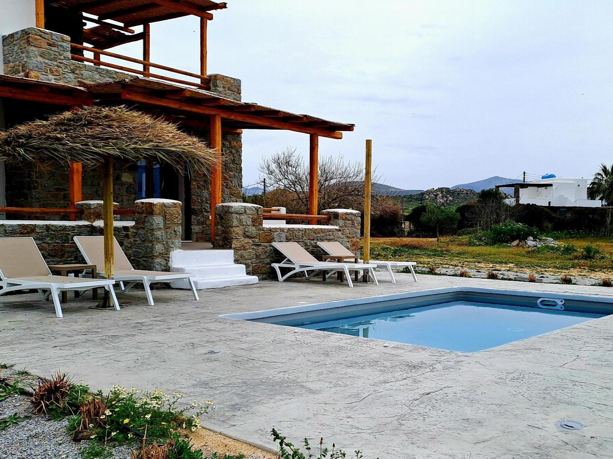 Maragkas Naxos Beachwalk Villa Plaka מראה חיצוני תמונה