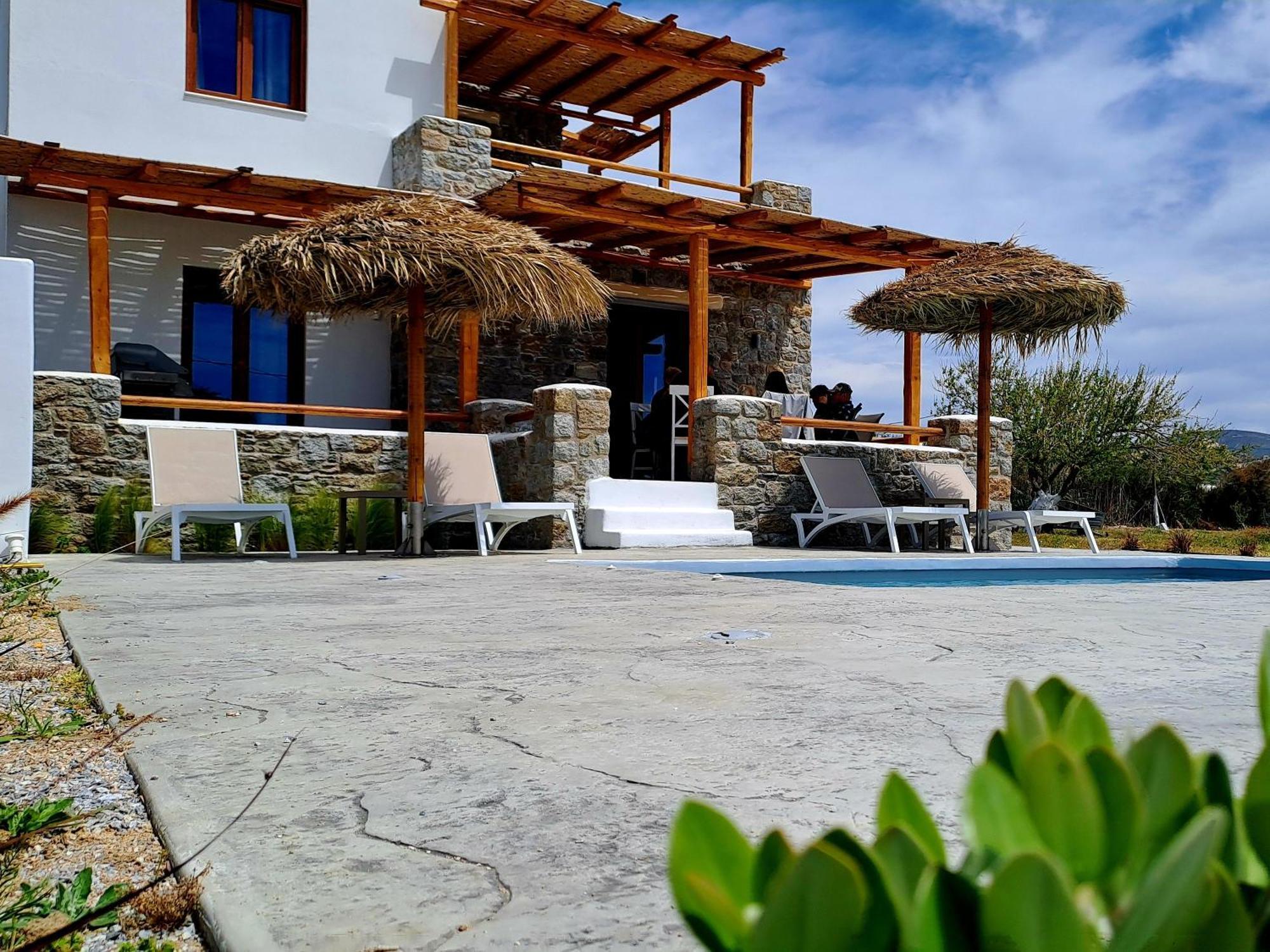 Maragkas Naxos Beachwalk Villa Plaka מראה חיצוני תמונה